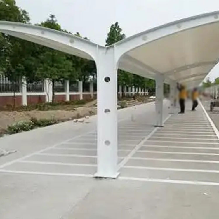 范县膜结构电动车棚